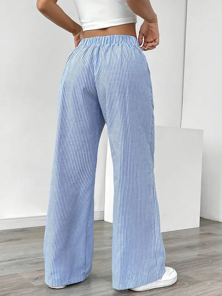 Alina | Pantaloni Casual Eleganți cu Șnur
