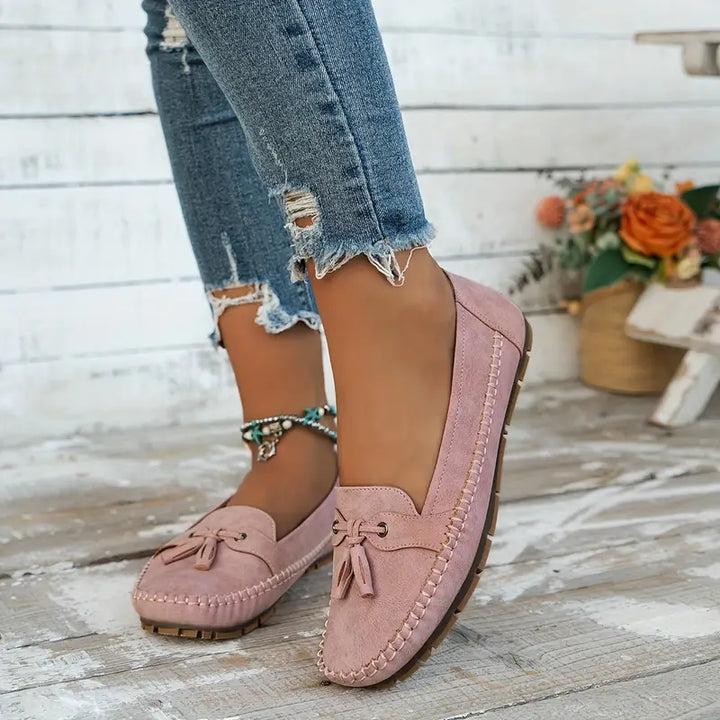 Felisa | Pantofi Casual Eleganți cu Ciucuri
