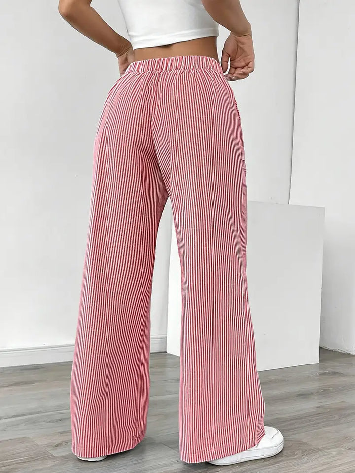 Alina | Pantaloni Casual Eleganți cu Șnur