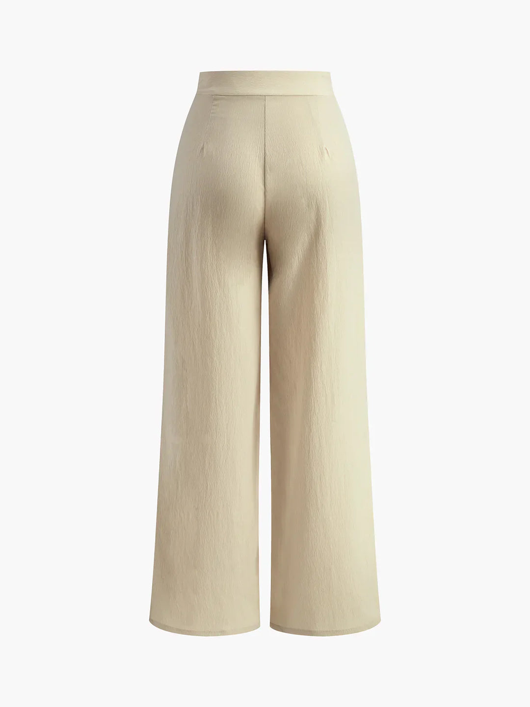 Pantaloni Largi Plisati Stil Oldmoney