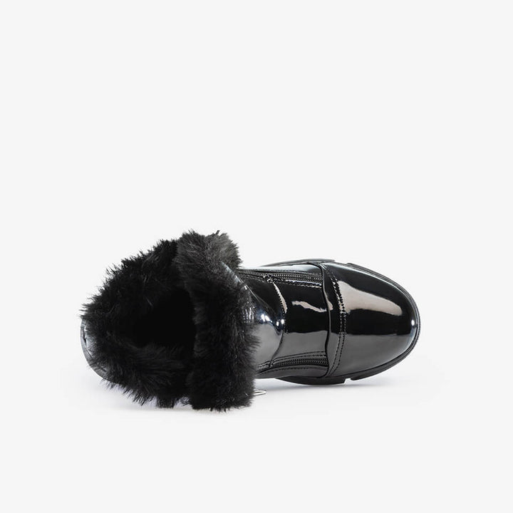 Gianina | Botine Elegante Învelite Crystal