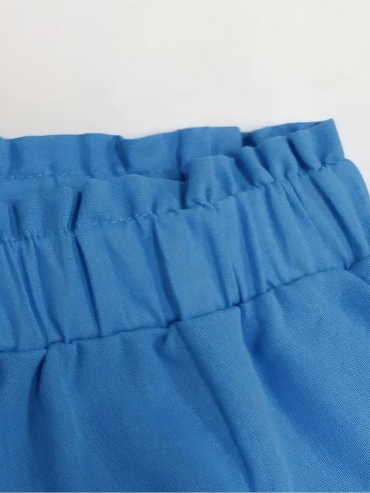 Set de pantaloni scurți cu două piese, căptușiți dublu, Aegean