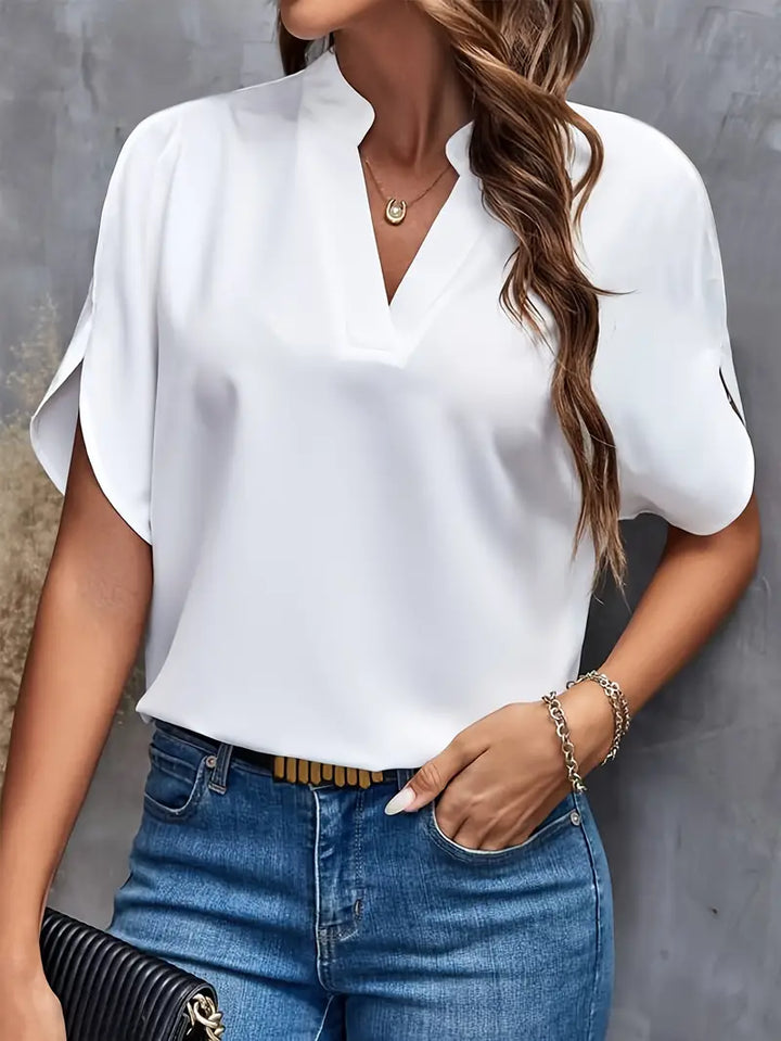 Top Casual din Chiffon