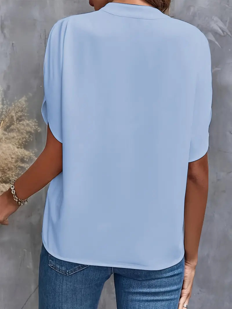 Top Casual din Chiffon