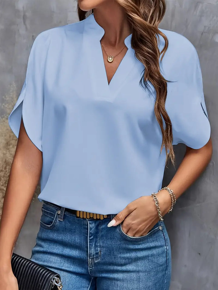 Top Casual din Chiffon