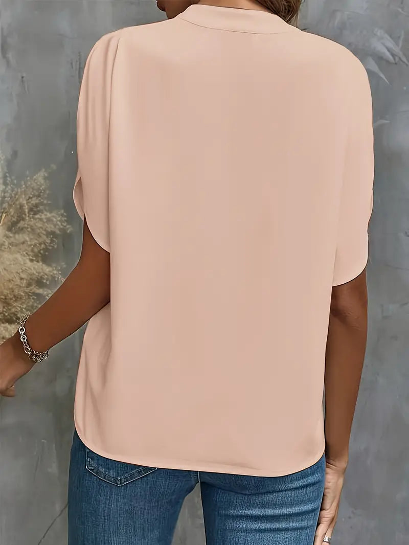 Top Casual din Chiffon