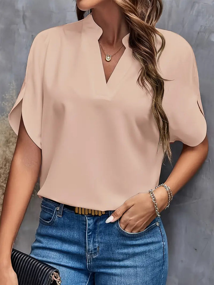 Top Casual din Chiffon