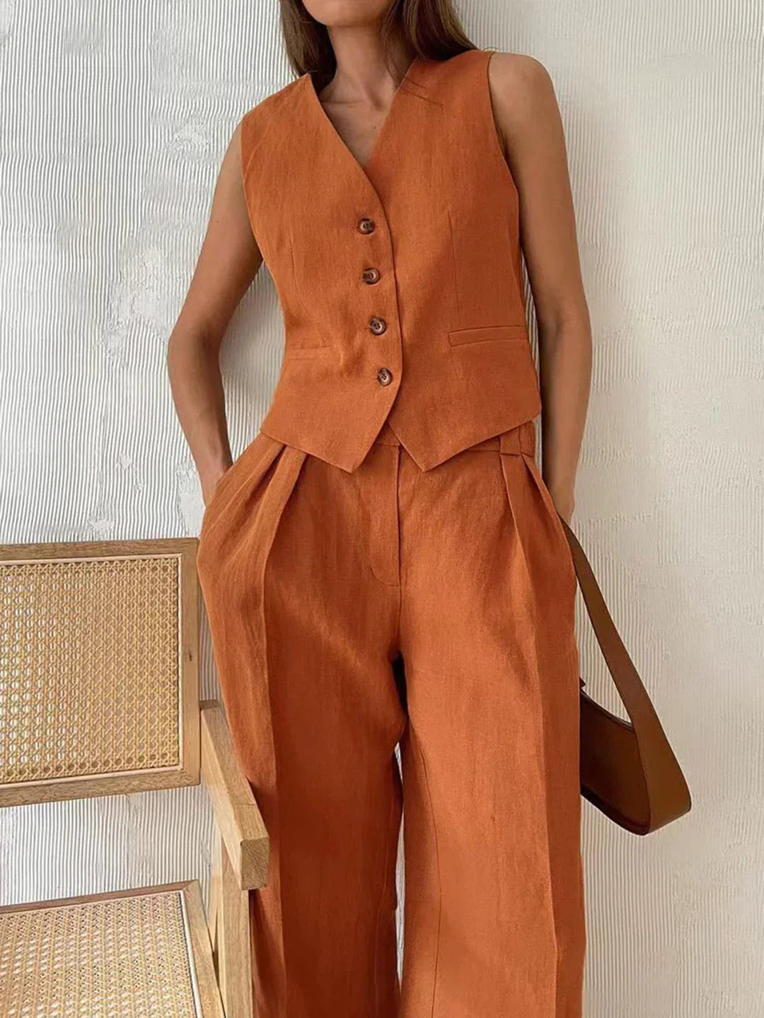 Set de pantaloni mereu elegant