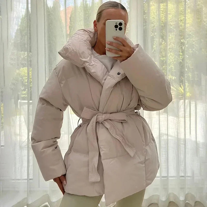 Mara | Jachetă Elegantă Matlasată