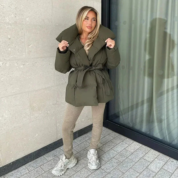 Mara | Jachetă Elegantă Matlasată