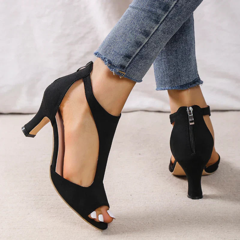 Elora™ - Sandale Ortopedice cu Toc