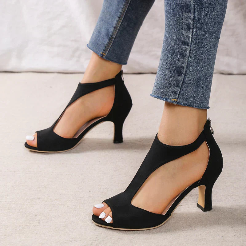 Elora™ - Sandale Ortopedice cu Toc