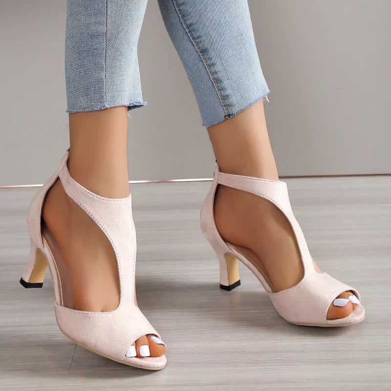Elora™ - Sandale Ortopedice cu Toc