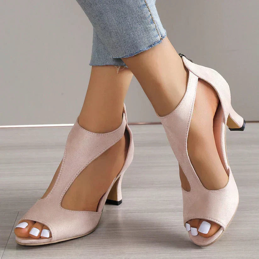 Elora™ - Sandale Ortopedice cu Toc