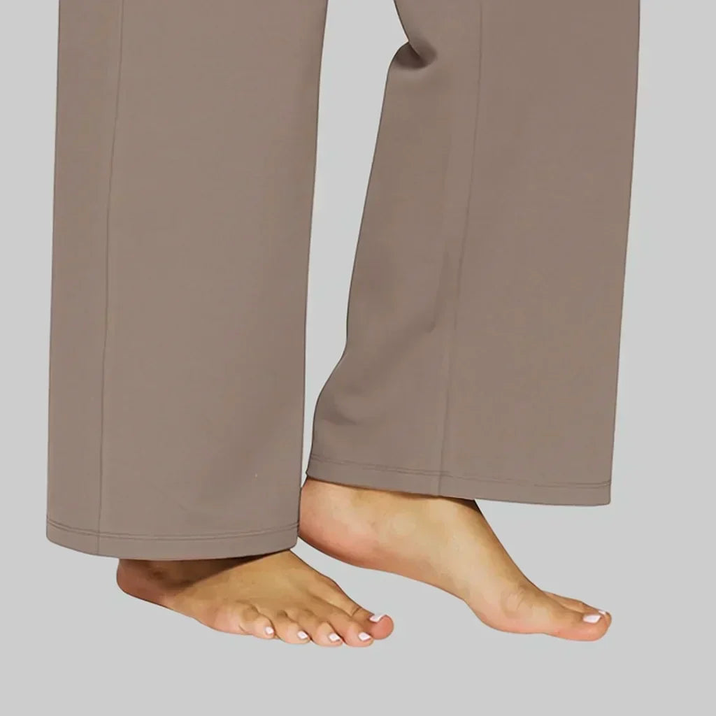 Alexie | Pantaloni eleganți din jerseu moale