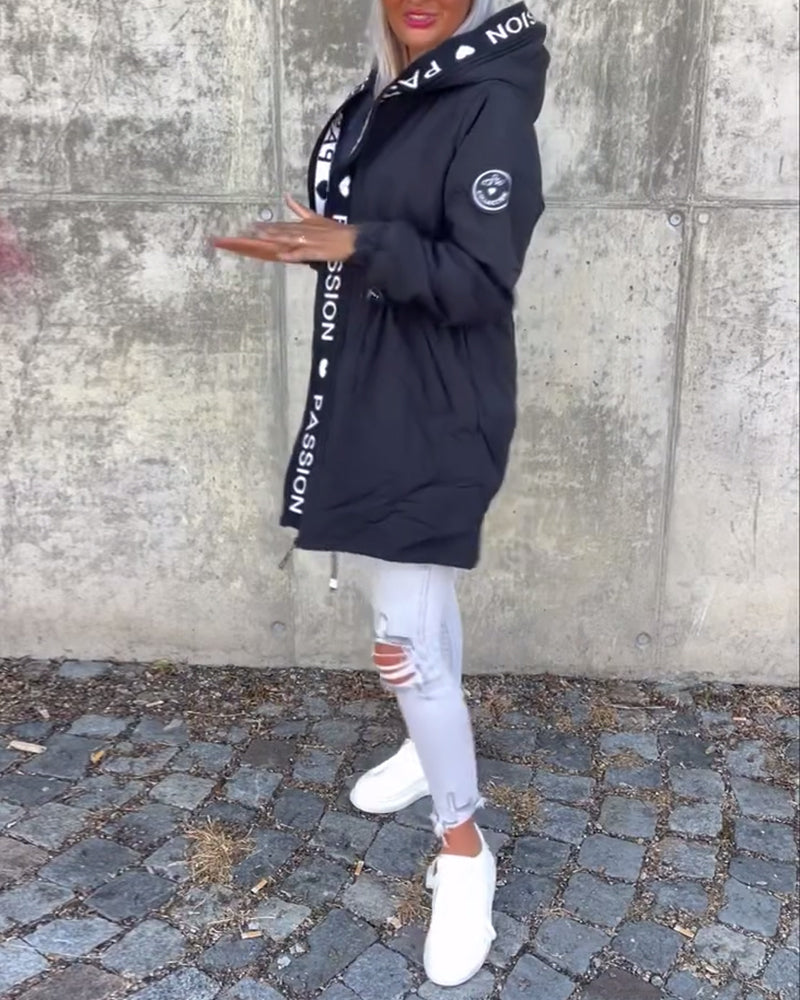 Gianna - Jachetă Casual cu Fermuar