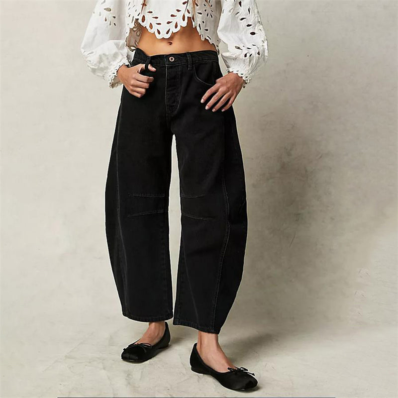 RILEY – JEANSI RELAXAȚI CU SPALARE VINTAGE