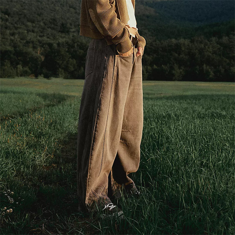RILEY – JEANSI RELAXAȚI CU SPALARE VINTAGE