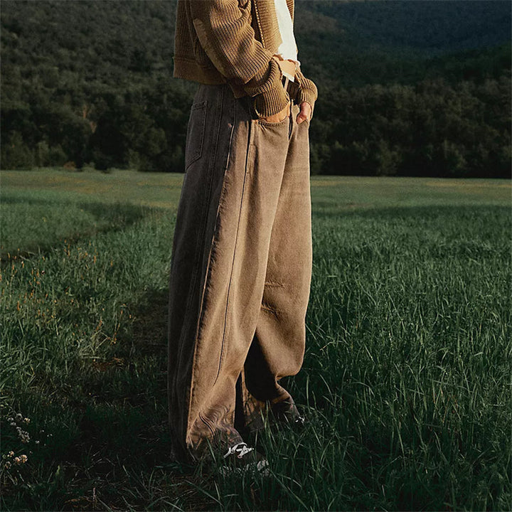 RILEY – JEANSI RELAXAȚI CU SPALARE VINTAGE
