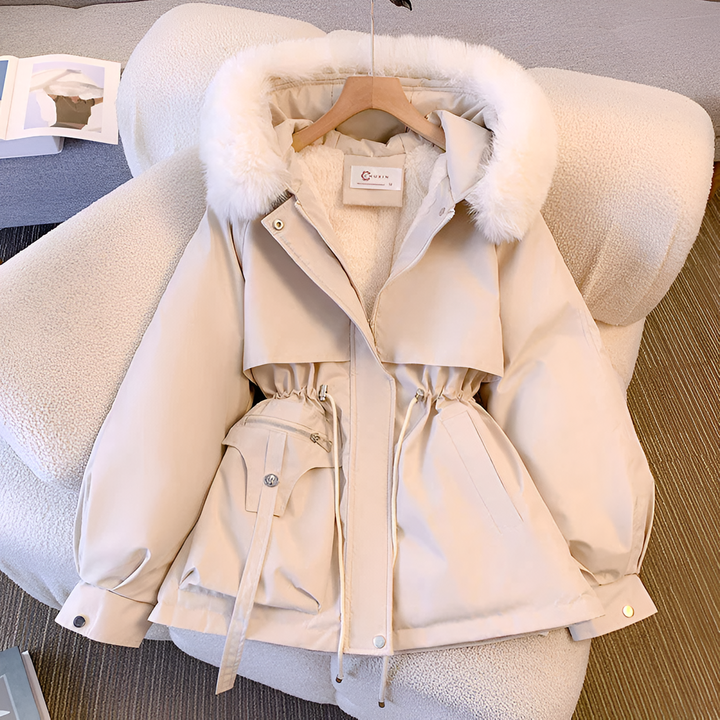 Geacă de iarnă călduroasă cu fleece