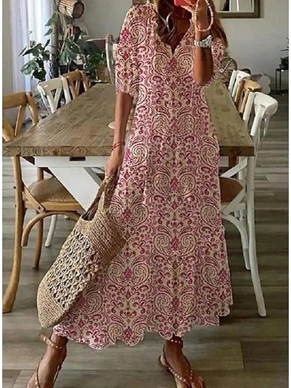 Melody - Rochie Casual Boho de Plajă