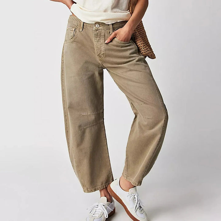 RILEY – JEANSI RELAXAȚI CU SPALARE VINTAGE